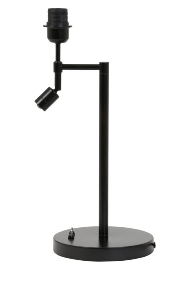 Zwarte lampenvoet met leeslampje Light & Living Montana - H 47,5 cm - Image 2