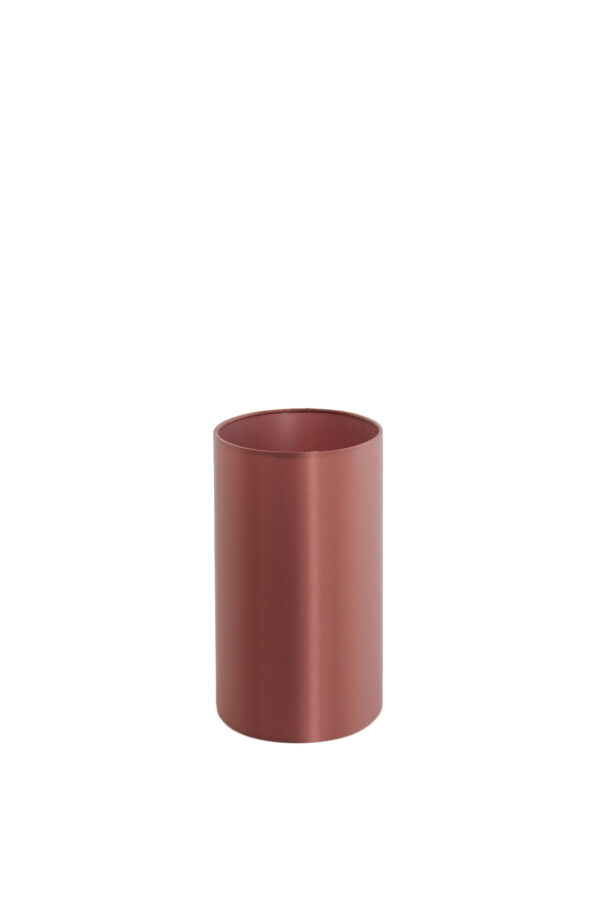 Cilindervormige bordeaux lampenkap Light & Living Imani - H 25 cm - Image 4