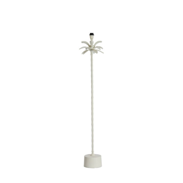 Trendy cremekleurige vloerlamp palmboom Light & Living Armata
