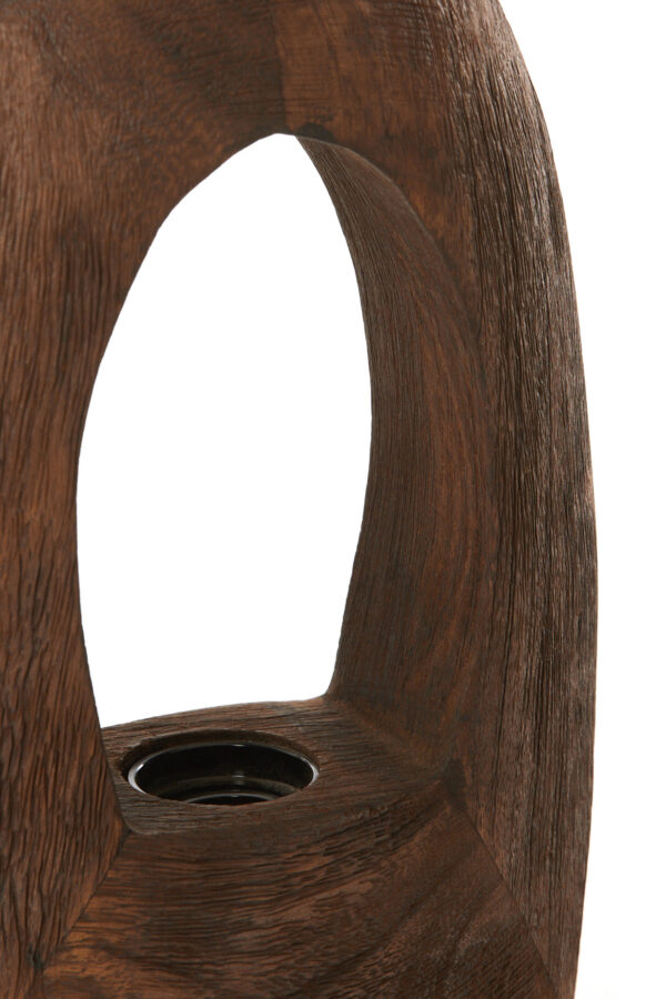 Houten lampenvoet modern design Light & Living Carini - H 25 cm - Image 5