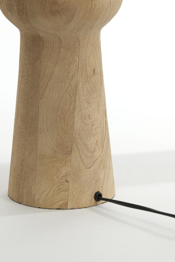 Houten lampenvoet naturel Light & Living Baglio - H 35 cm - Image 6