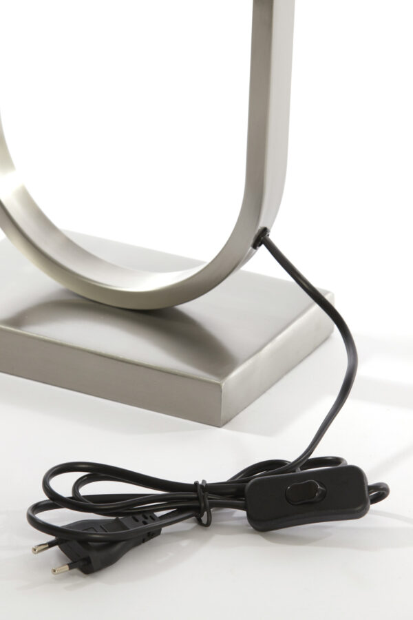 Ovale Zilveren lampenvoet Light & Living Jamiri - H 45 cm - Image 7
