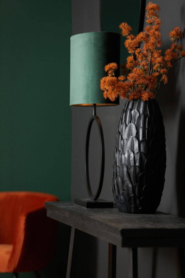 Zwarte lampvoet cirkelvormig Light & Living Liva - H 53 cm - Image 5