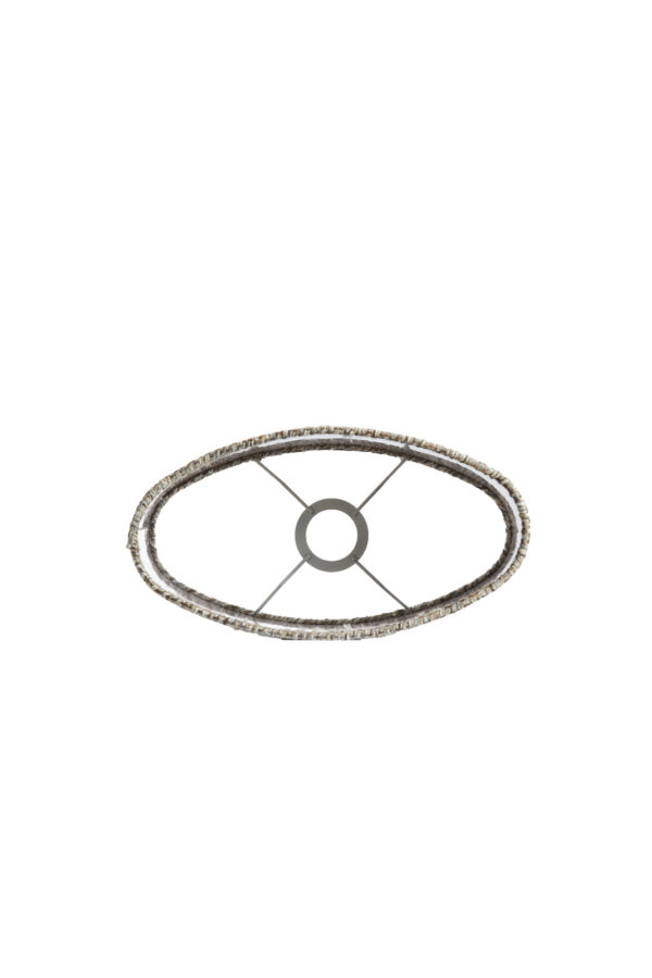 Beige structuur lampenkap van stof Light & Living Okavi - H 25 cm - Image 7