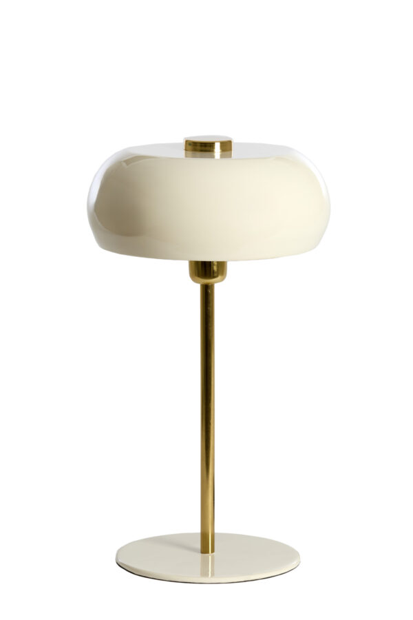 Moderne tafellamp wit-goud Light & Living Surin - H 47 cm - Image 2