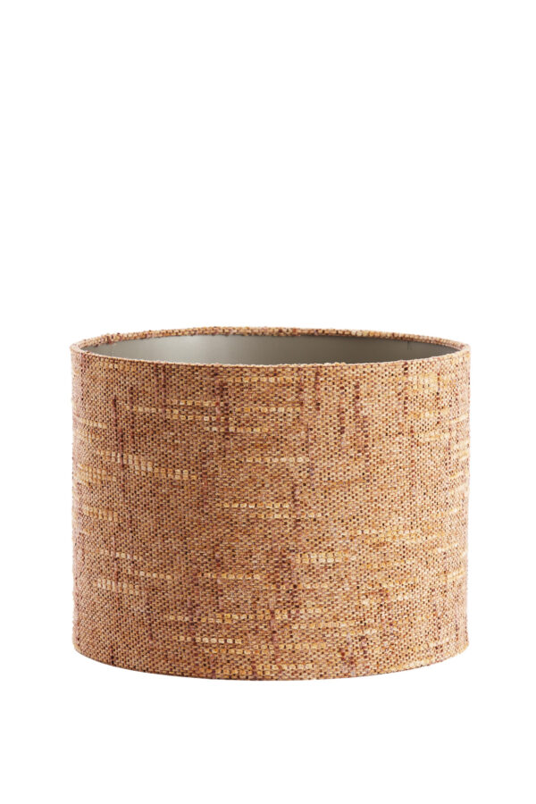 Bruin geweven lampenkap cilindervormig Light & Living Osire - Ø 40 cm - Image 2