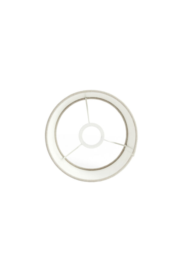 Beige stoffen lampenkap voor sfeer Light & Living Livigno - Ø 17 cm - Image 5