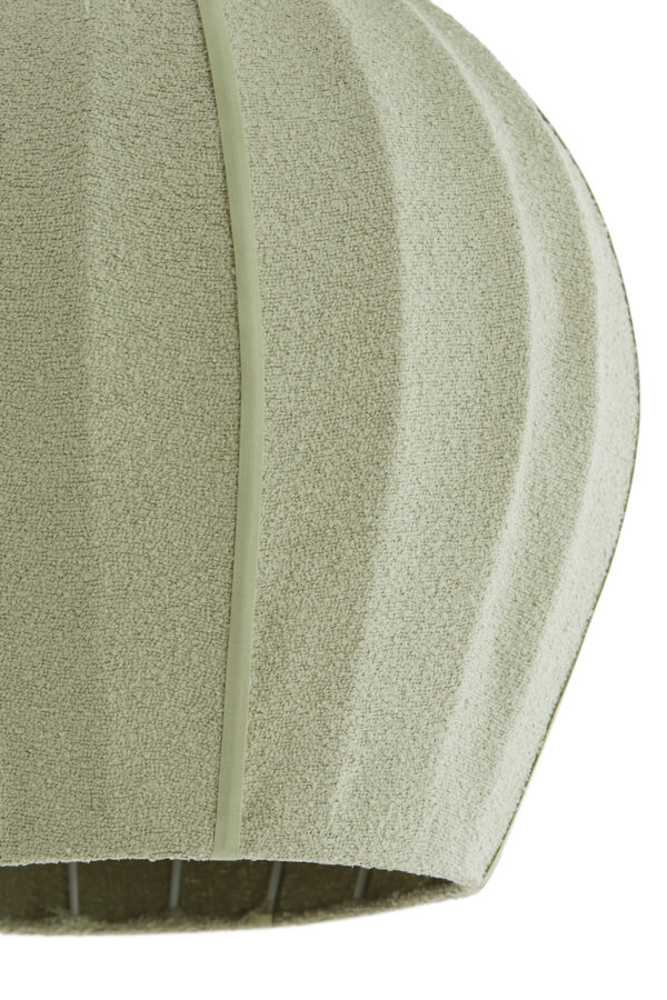 Beige ovale stoffen hanglamp Light & Living Zagori - Ø 44 cm - Image 3