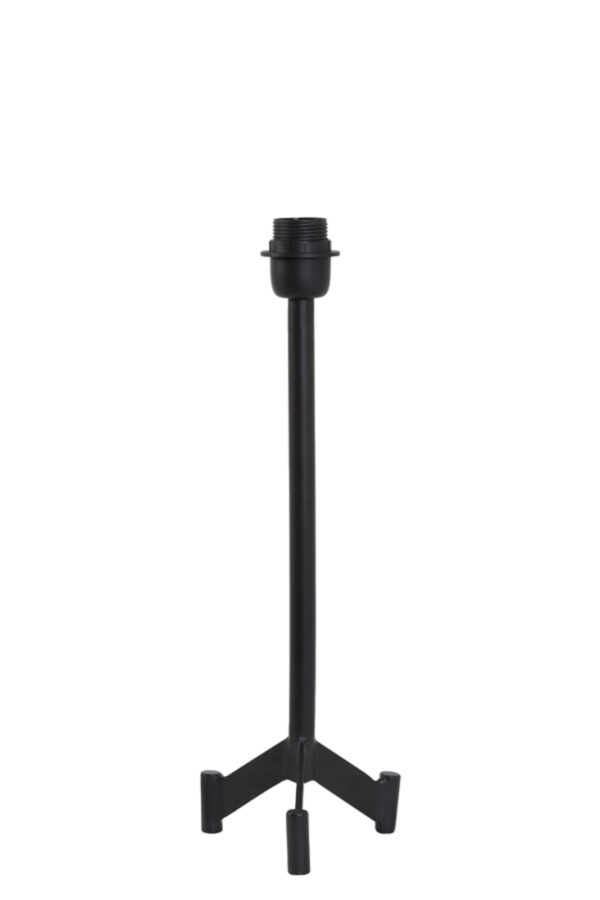 Antieke zwarte tafellamp Light & Living Dennis - H 40 cm - Image 2