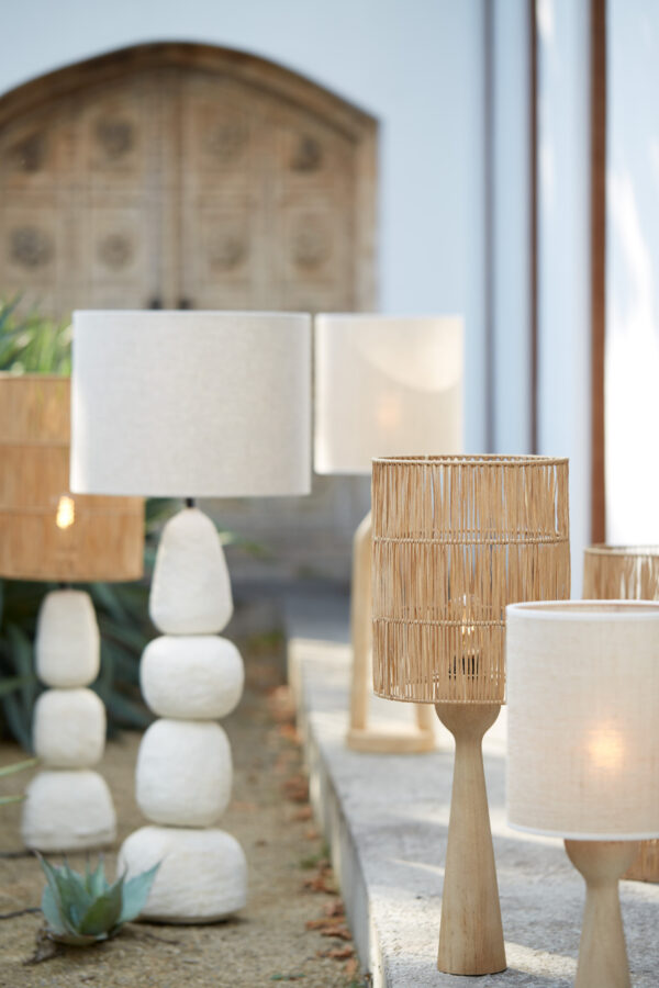 Natuurlijke rotan lampenkap voor interieur Light & Living Lanzano - Ø 25 cm - Image 4