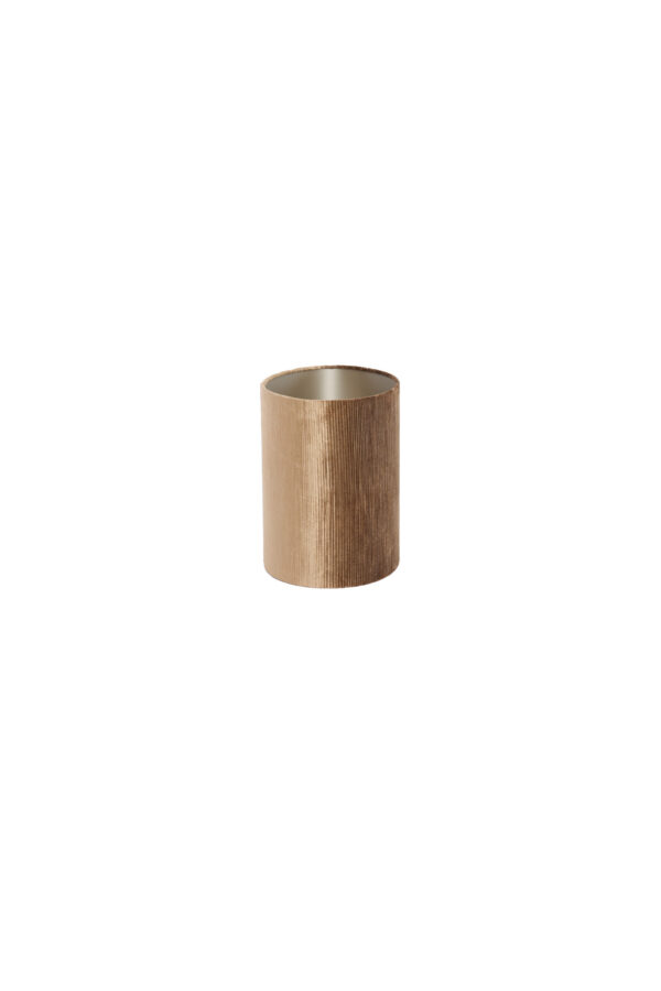 Gouden cilinder lampenkap voor sfeer Light & Living Flair - H 25 cm - Image 4