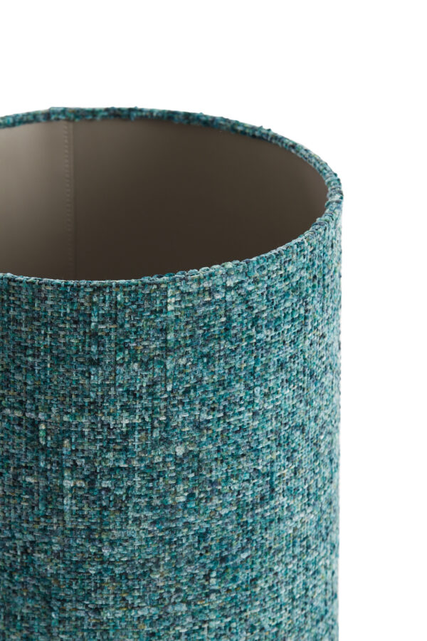 Blauwe cilindervormige lampenkap Light & Living Osire - Ø 30 cm - Image 3