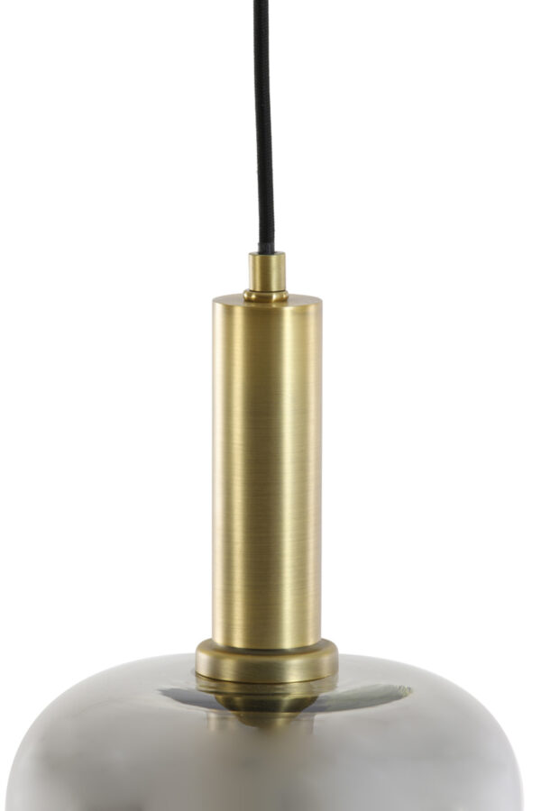 Glazen hanglamp met gouden fitting Light & Living Lekar - Ø 16 cm - Image 4