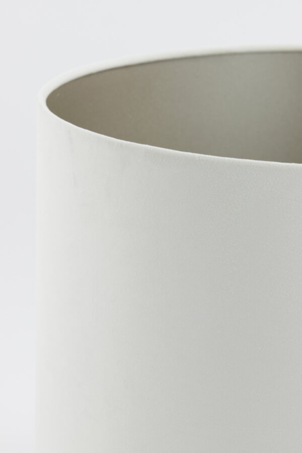 Witte lampenkap in cilindervorm Light & Living Velours - Ø 20 cm - Image 7