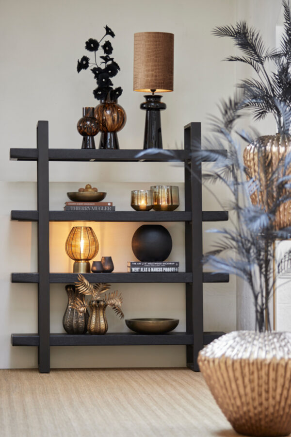 Gouden lampenkap krokodillenprint Light & Living Praya - Ø 30 cm - Image 5