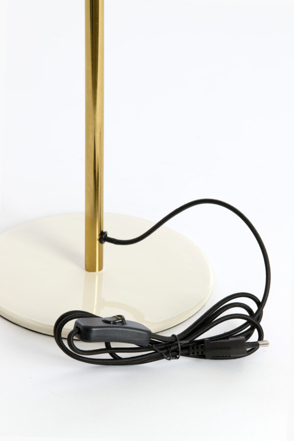 Moderne tafellamp wit-goud Light & Living Surin - H 47 cm - Image 6