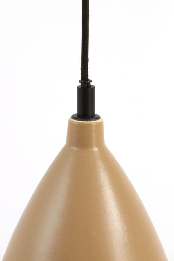 Hanglamp met bruine kleischakering Light & Living Desi - Ø 18 cm - Image 6