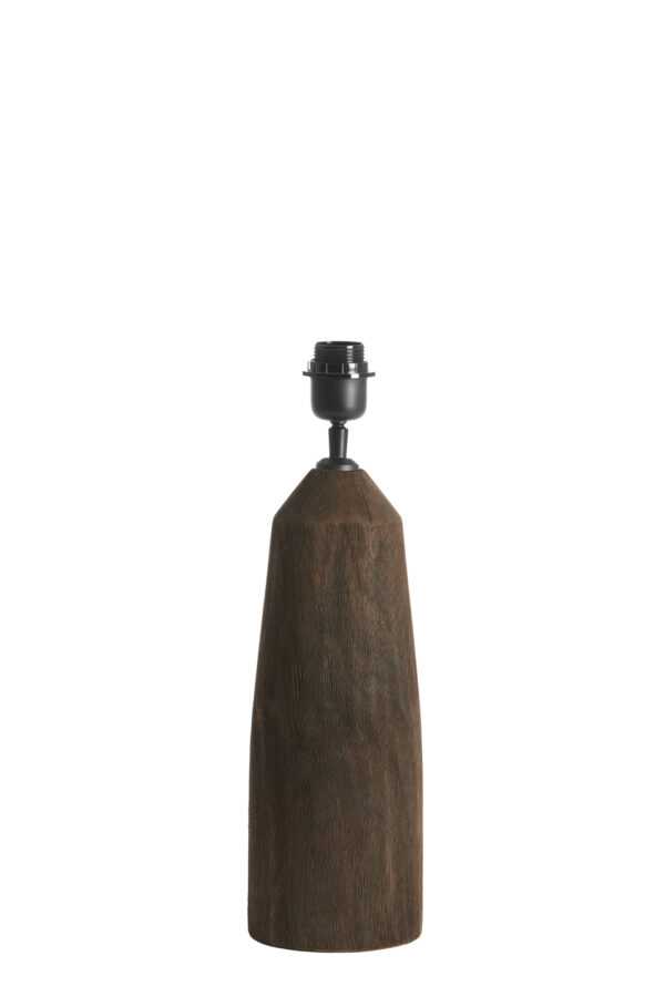 Houten lampvoet conische vorm Light & Living Trapani - H 35 cm - Image 2