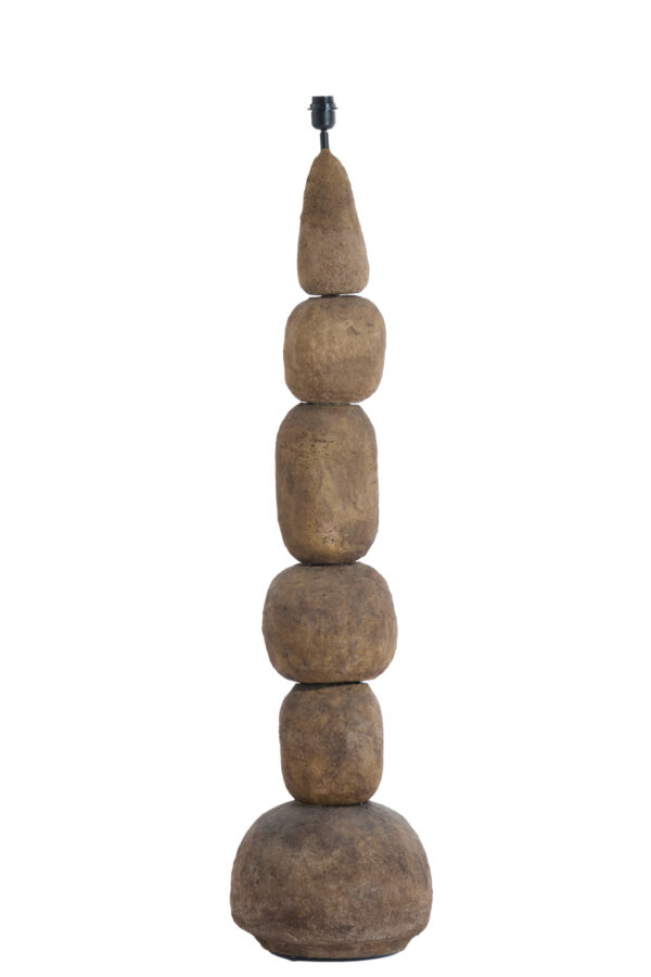 Steenlampvoet meerlagig ontwerp Light & Living Marree - H 135 cm - Image 2