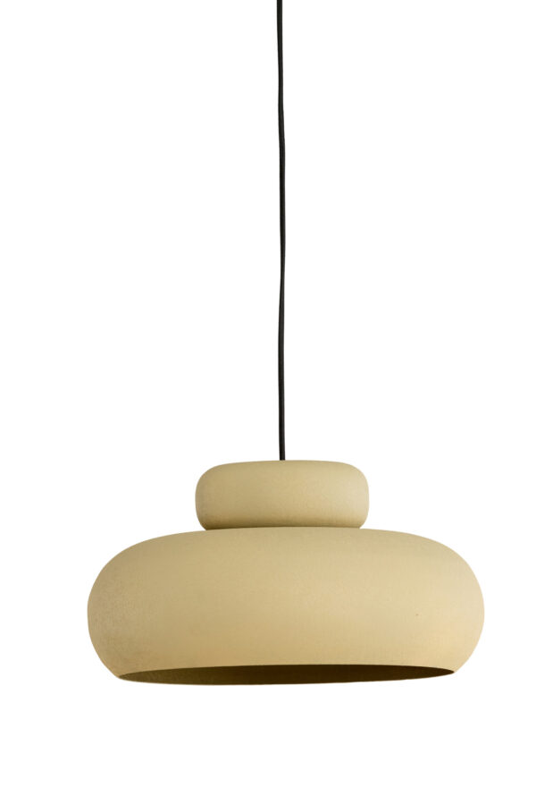 Gele ronde hanglamp met speels design Light & Living Neiva - Ø 39 cm - Image 2