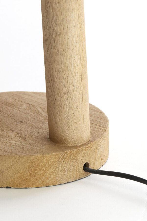 Houten lampenvoet ontwerp Light & Living Xitta - H 55 cm - Image 8