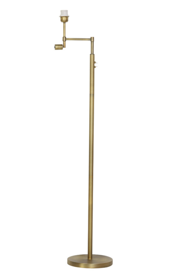 Klassieke brons armatuur met leeslampje Light & Living Montana - H 140 cm - Image 3