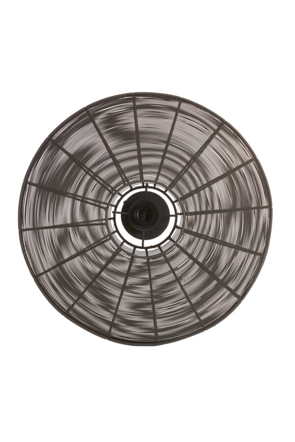 Plafondlamp ovaal zwart met moderne uitstraling Light & Living Bahala – B 51 cm - Image 3