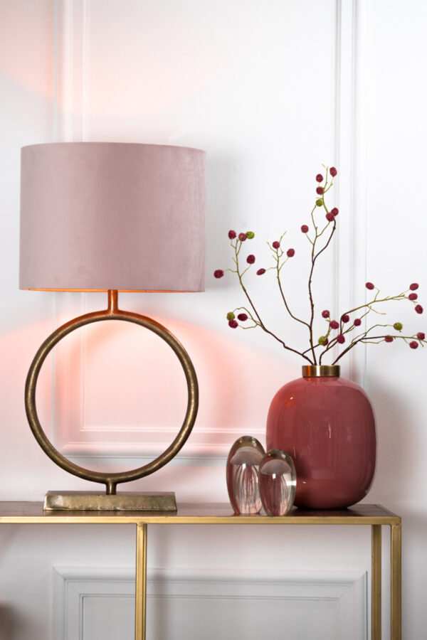 Ronde lampvoet goudkleurig Light & Living Livu - H 50 cm - Image 4