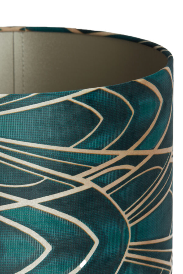 Lampenkap patroon turquoise Light & Living Tiara - Ø 20 cm - Image 3