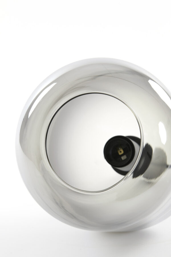 Transparante grijze glazen hanglamp Light & Living Lekar - Ø 21 cm - Image 8