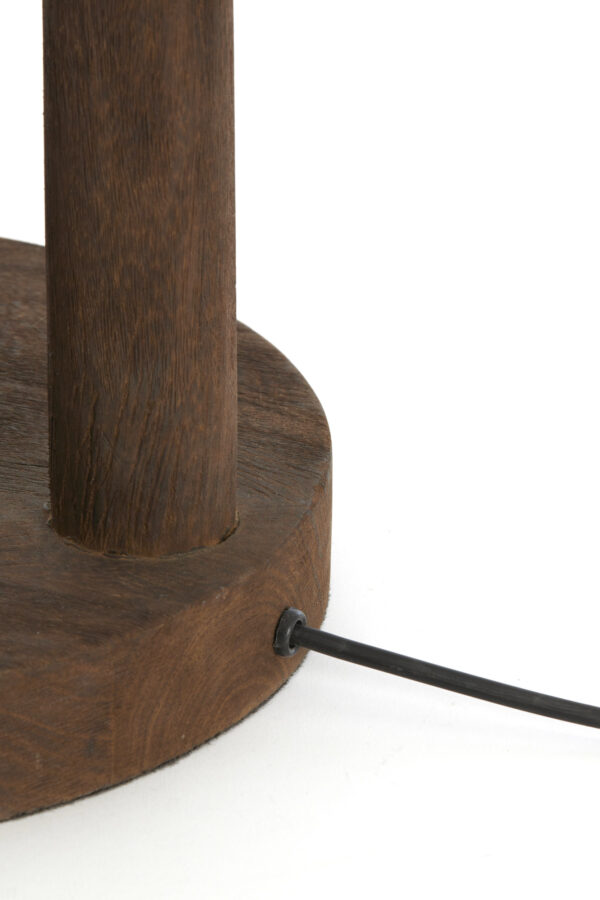 Lampvoet van hout in modern design Light & Living Xitta - H 135 cm - Image 6