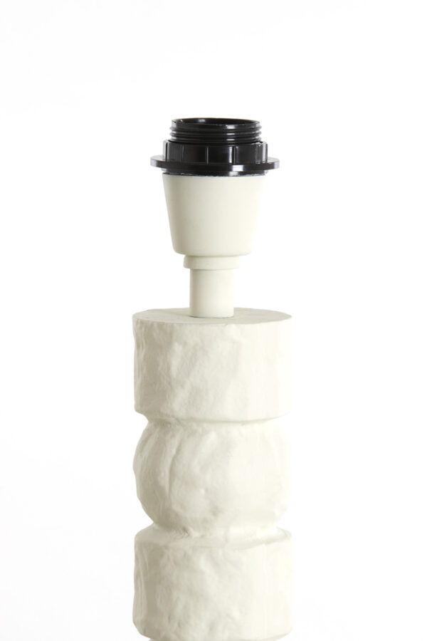 Moderne gevormde witte lampenvoet Light & Living Akti - H 146 cm - Image 3