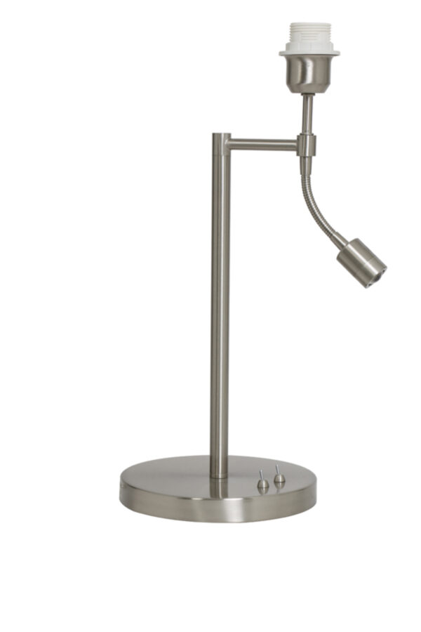 Klassieke zilveren tafellamp Light & Living Calgary - H 47,5 cm - Image 2