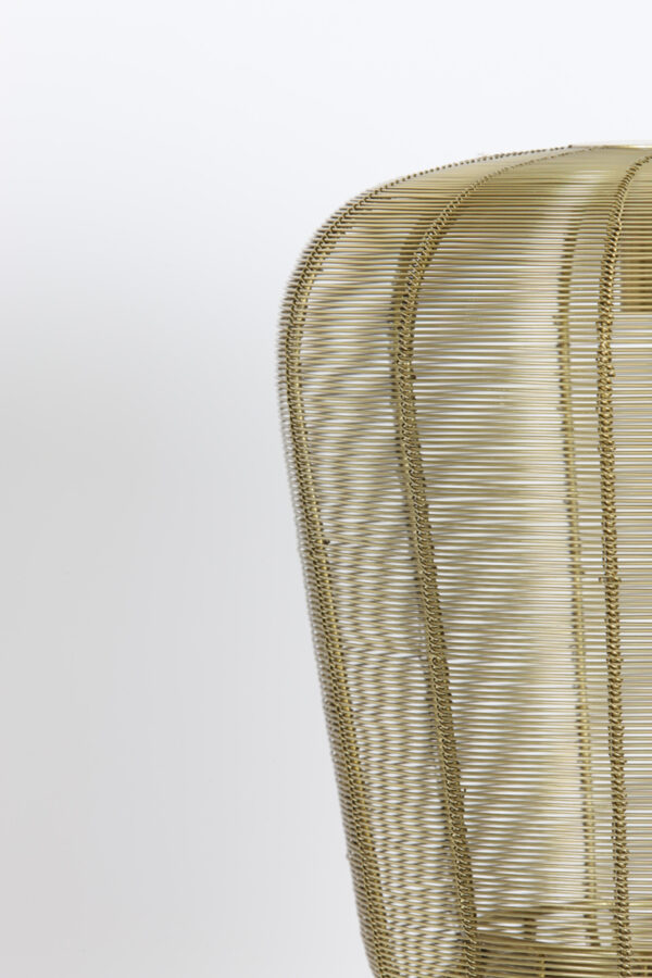 Goudkleurige metalen hanglamp voor interieur Light & Living Adeta - Ø 28 cm - Image 5
