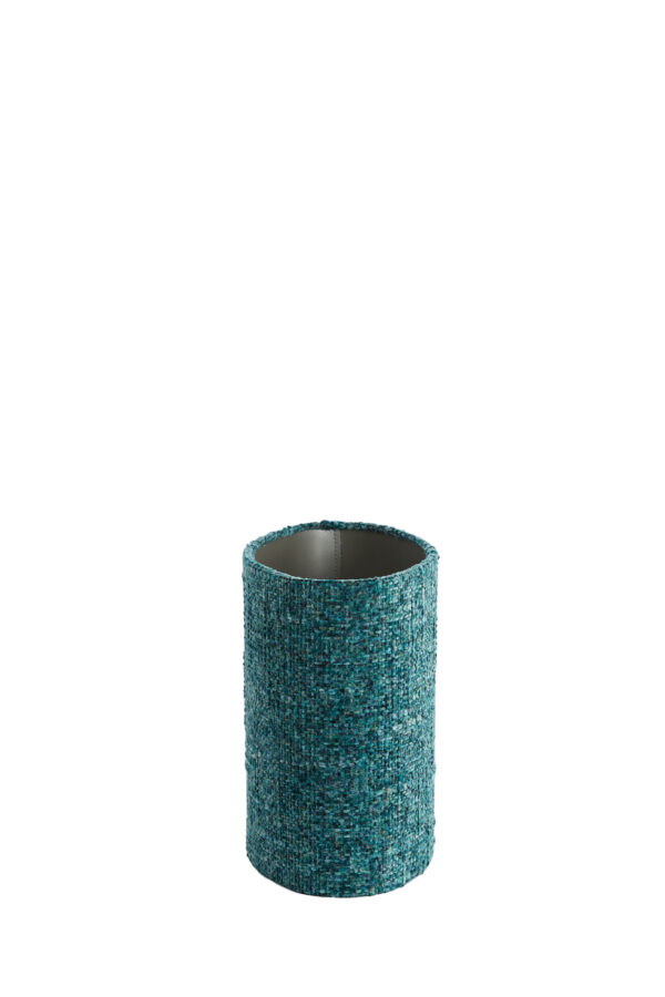 Groene cilindrische stoffen lampenkap Light & Living Osire - H 25 cm - Image 4