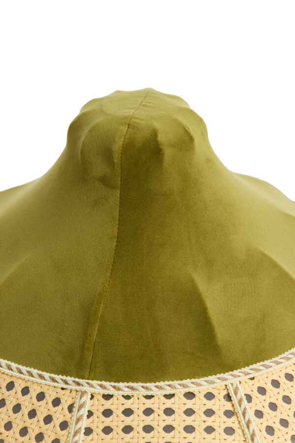 Lampenkap in groene kleur met franjes Light & Living Mizia - Ø 45 cm - Image 4