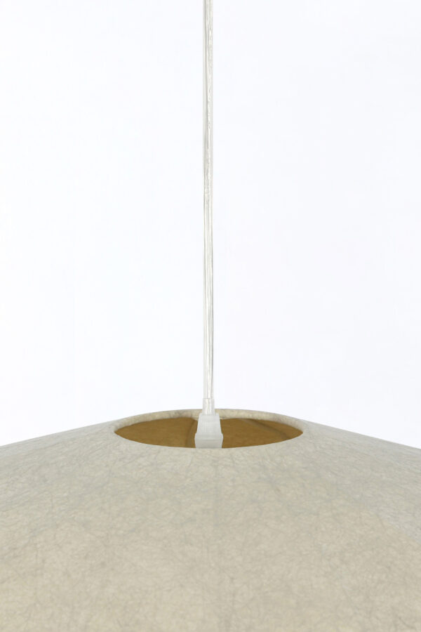 Beige hanglamp met textielkap Light & Living Fay - Ø 70 cm - Image 5