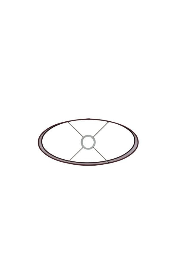 Stoffen lampenkap burgundy cilindervormig Light & Living Imani - H 28 cm - Image 7