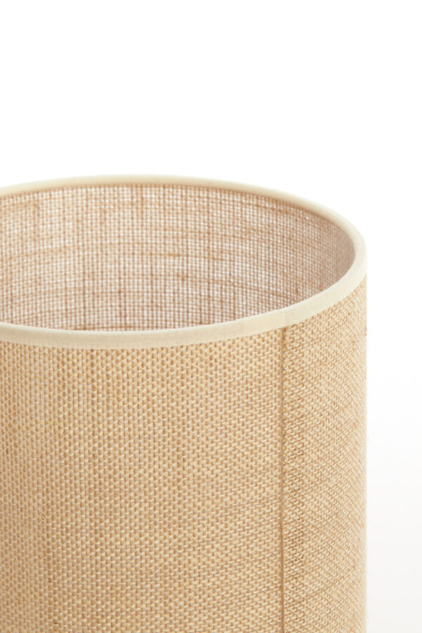 Originele beige cilinder lampenkap Light & Living Sendai - Ø 20 cm - Image 6