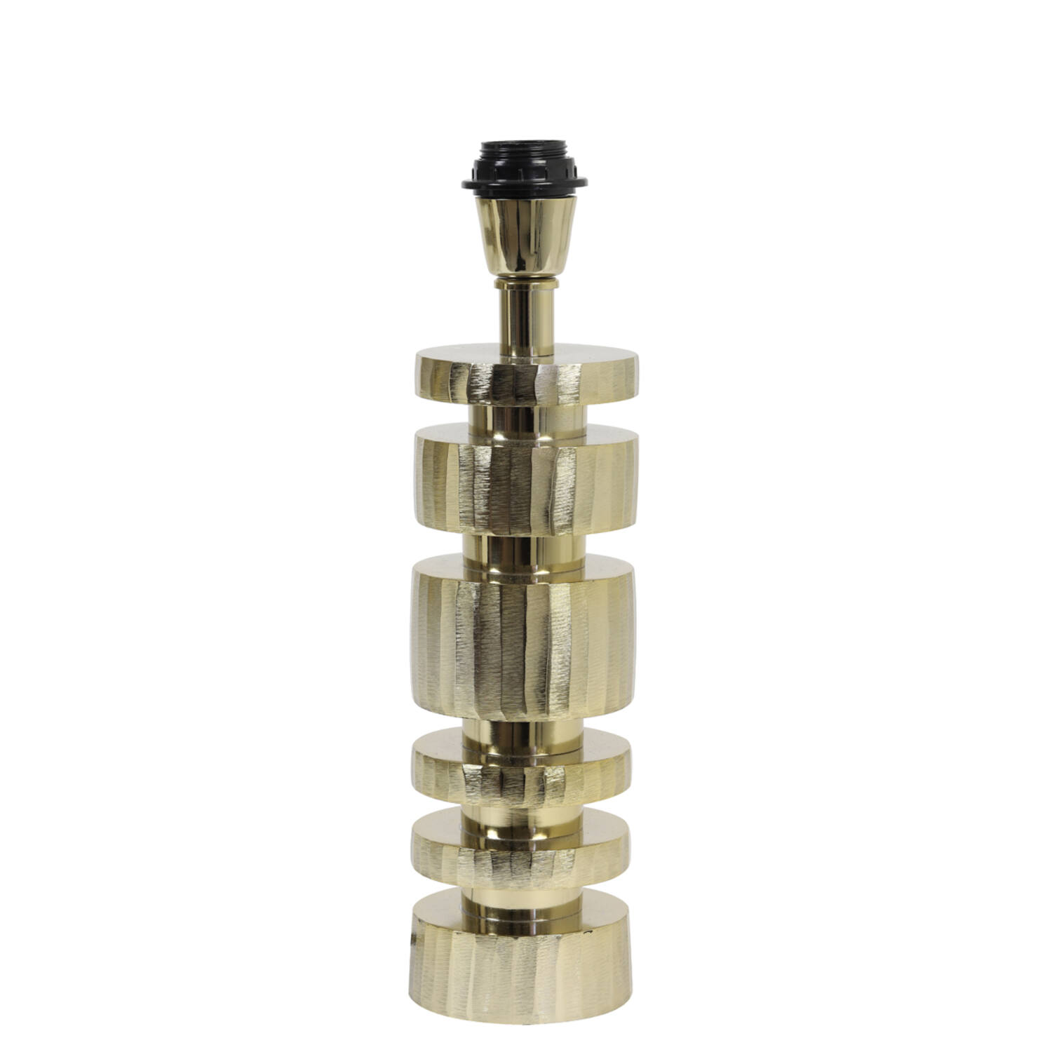 Gouden tafellampvoet cilindervormig Light & Living Jaisa