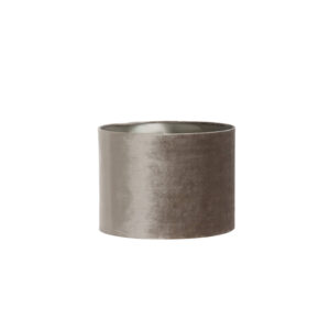 Velours lampenkap taupe cilindervormig Light & Living Palata - Ø 30 cm