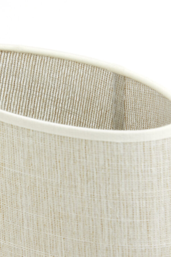 Cilindervormige beige lampenkap voor interieur Light & Living Breska - H 23 cm - Image 7