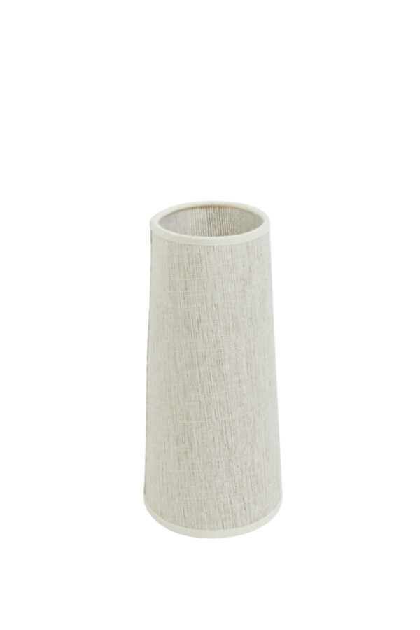 Cilindervormige beige lampenkap voor interieur Light & Living Breska - H 23 cm - Image 4