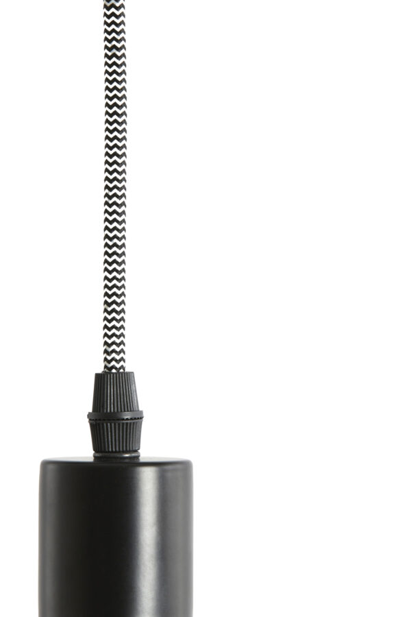 Zwarte hanglamp met zichtbare fitting Light & Living Cupa - Ø 5 cm - Image 3