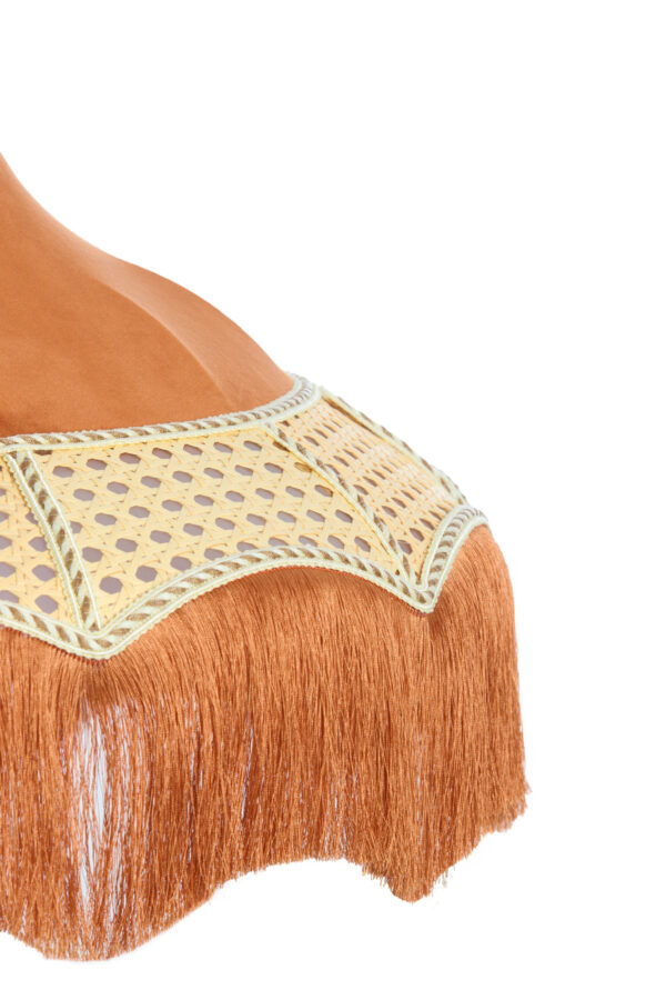Franje lampenkap met rotan Light & Living Mizia - Ø 35 cm - Image 3