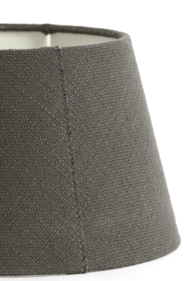 Zwarte stoffen lampenkap Light & Living Livigno - Ø 18 cm - Image 4