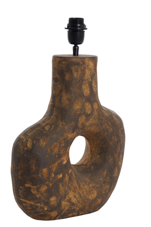 Vintage lampvoet aardetinten Light & Living Tarugi - H 47,5 cm - Image 3