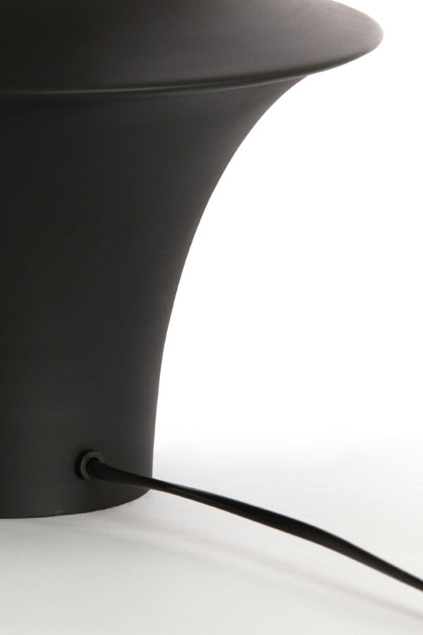 Zwarte lampvoet eigentijds ontwerp Light & Living Jeff - H 52 cm - Image 6