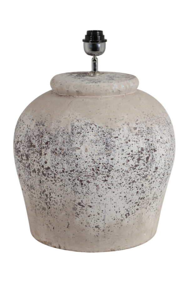 Steenlook lampvoet rustiek ontwerp Light & Living Etna - H 50 cm - Image 2