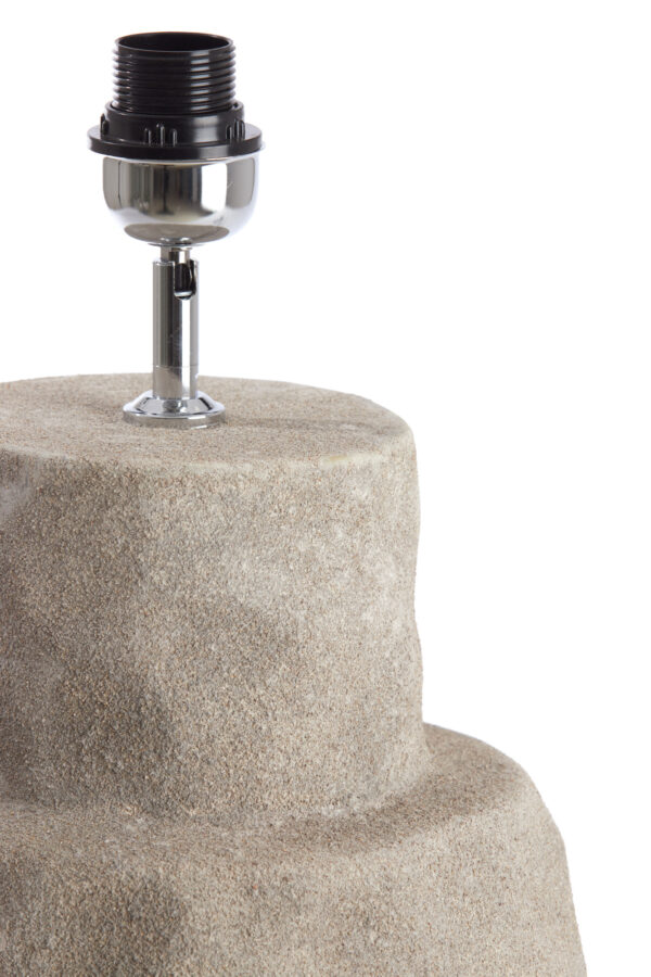 Brede lampenvoet bruin Light & Living Lezama - H 48 cm - Image 4